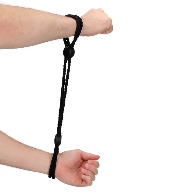 Ouch Adjustable Rope Hand Cuffs for Enhanced BDSM Experiences