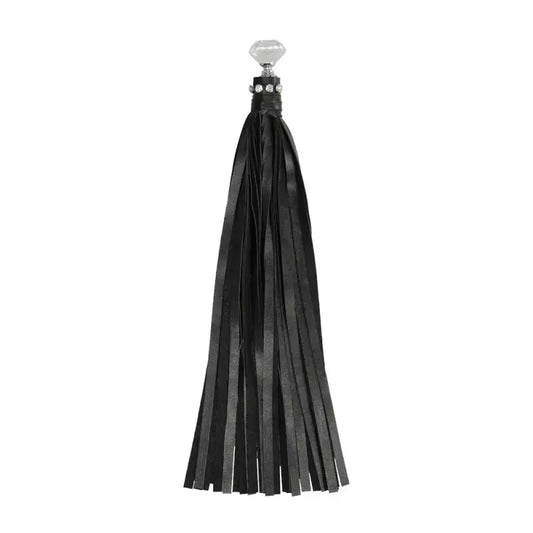 Ouch Diamond Studded Flogger in Faux Leather for BDSM Enthusiasts