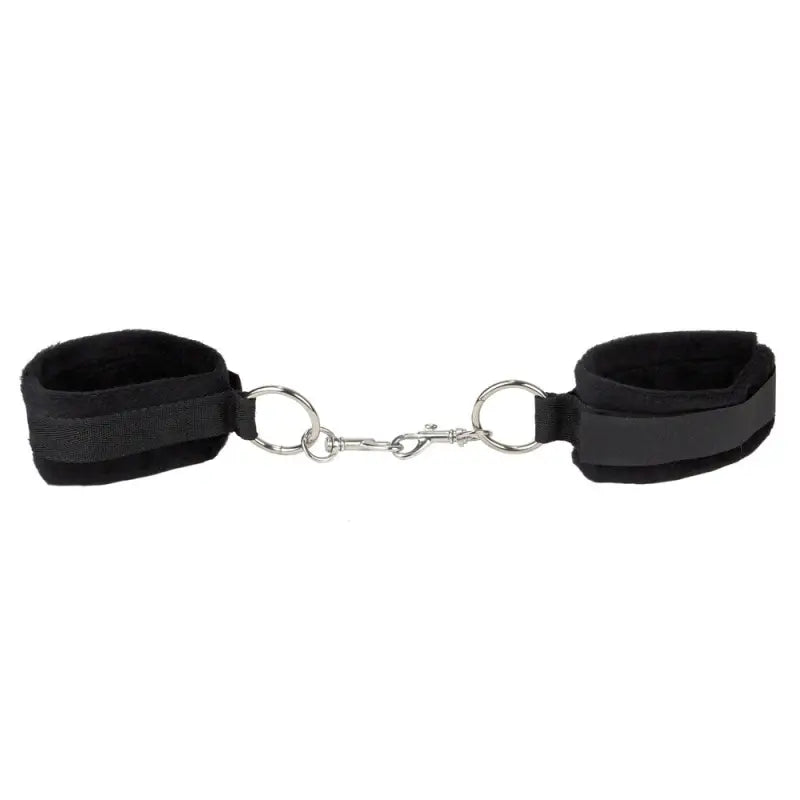 Ouch Velcro Black Cuffs for Hands and Ankles for Ultimate Restraint