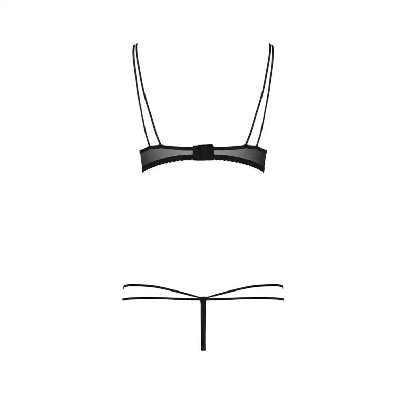 Passion Midori Red and Black Bra Set for Exquisite Comfort and Style