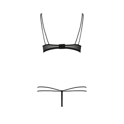 Passion Midori Red and Black Bra Set for Exquisite Comfort and Style