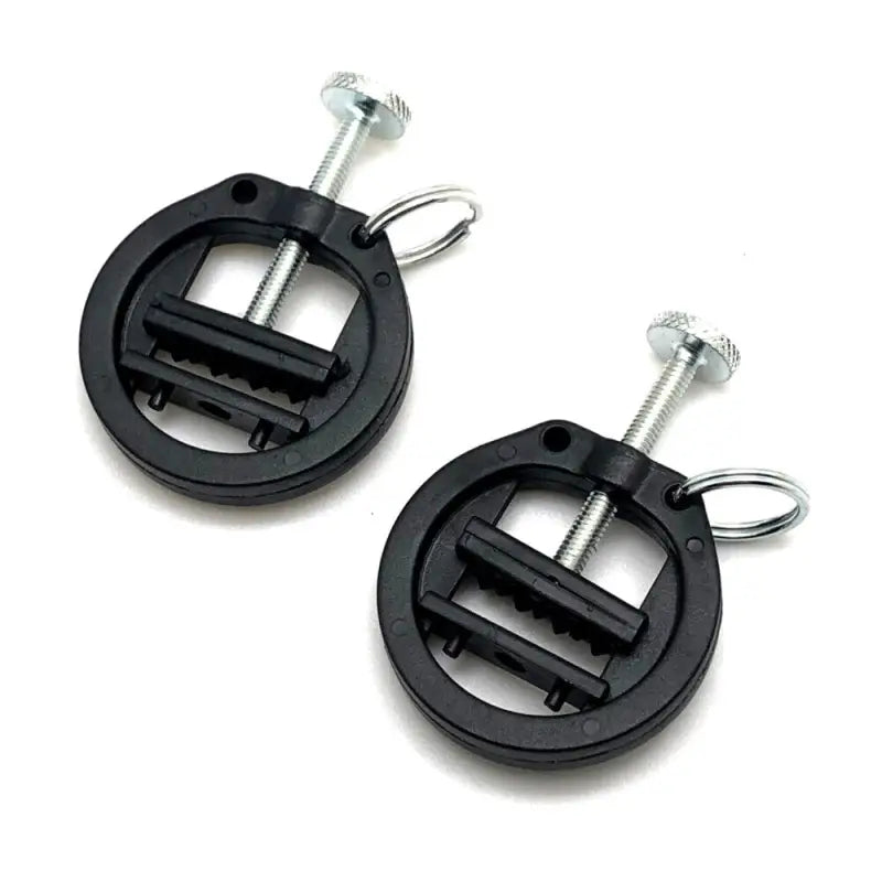 Red Pair Nipple Clamps for Enhanced Sensation and Data Design
