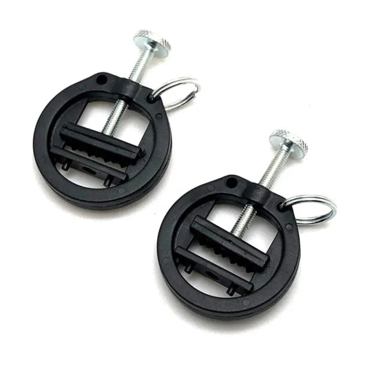 Red Pair Nipple Clamps for Enhanced Sensation and Data Design