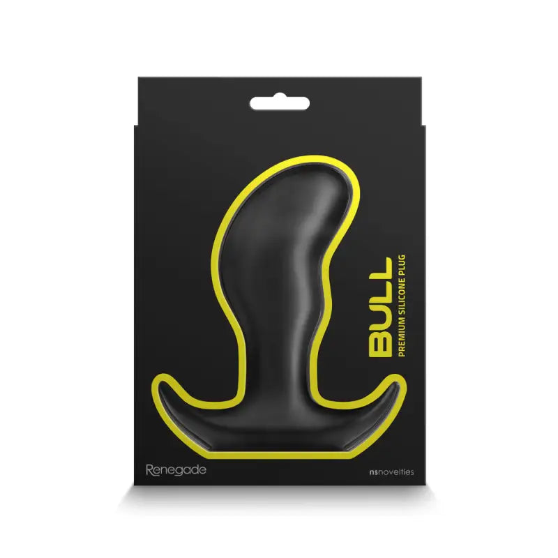 Renegade Bull Premium Silicone Anal Plug for Enhanced Pleasure