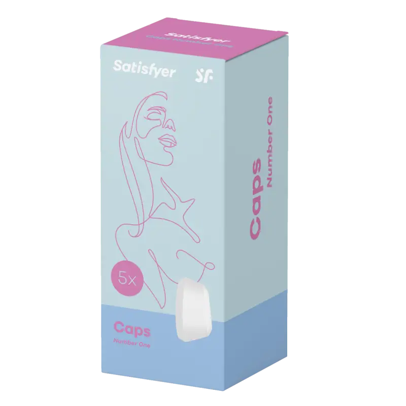 Satisfyer 1 Next Generation Silicone Suction Head 5 Pack