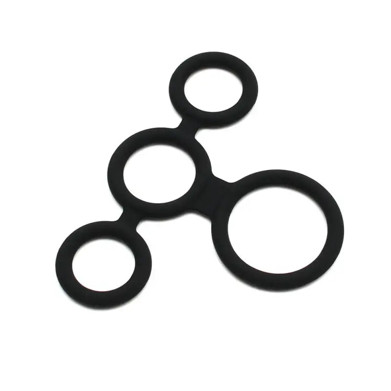 Rimba Quatro Cock Ring with Ball Splitter for Bondage Enthusiasts