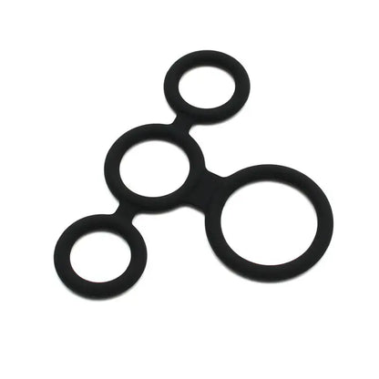 Rimba Quatro Cock Ring with Ball Splitter for Bondage Enthusiasts