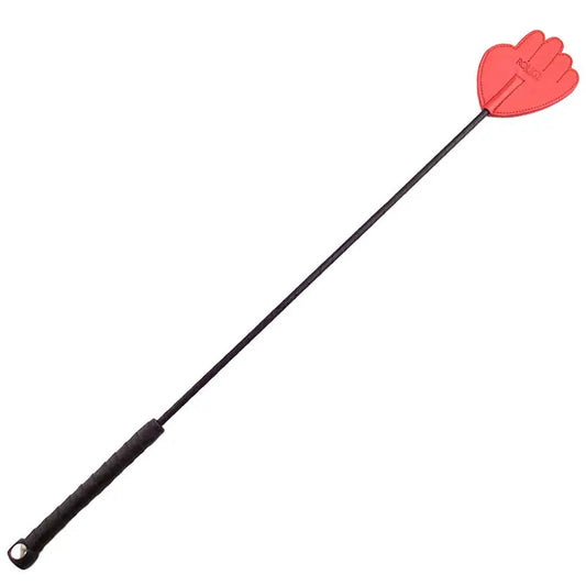 Rouge Garments Hand Riding Crop Red for Bondage Enthusiasts