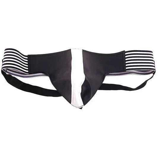 Rouge Garments Jock Black and White for Elevated Intimate Moments