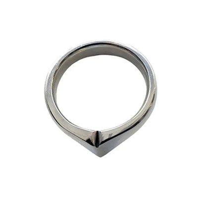 Rouge Stainless Steel Taj Cock Ring for Enhanced Bondage Experience