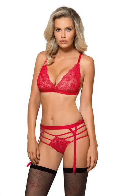 Roza Cyria Red Soft Cup Bra Elevate Your Sensual Style with Elegance