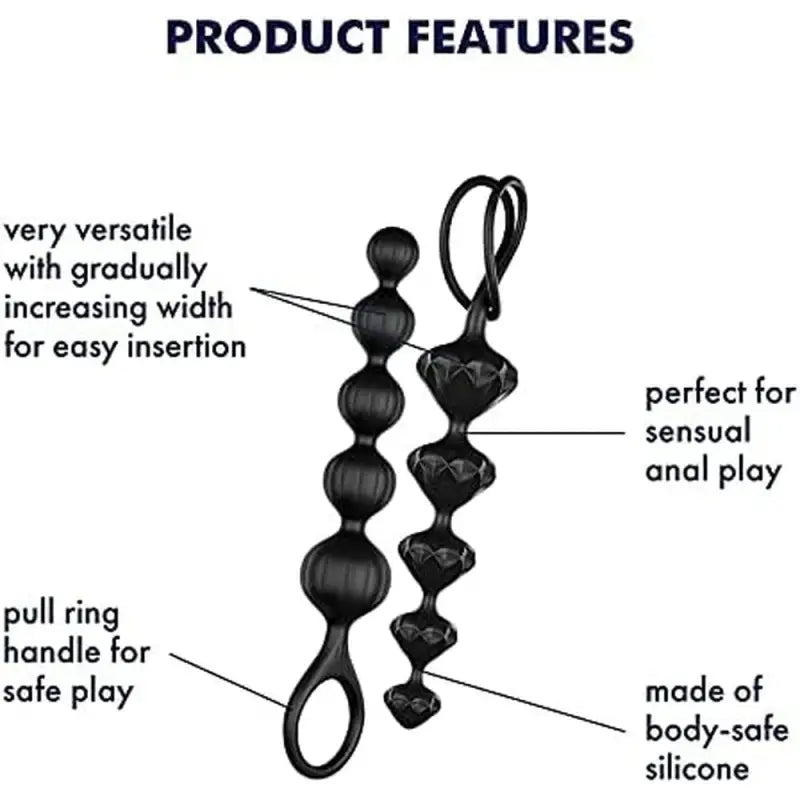 Satisfyer Set Anal Beads for Enhanced Pleasure and Stimulation