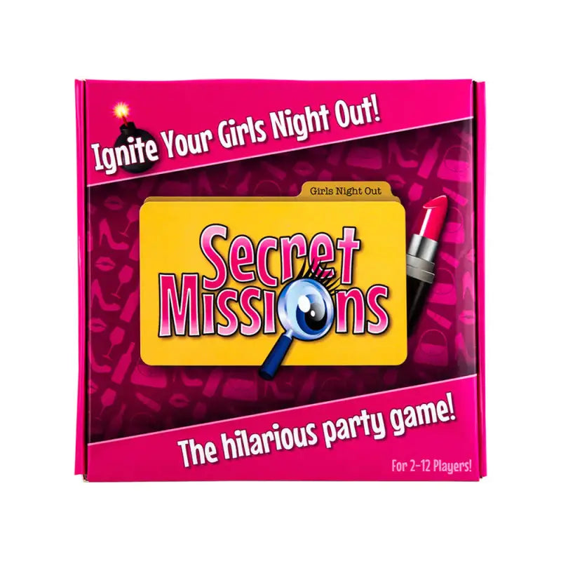 Secret Missions Girlie Nights Game for Ultimate Fun and Intimacy