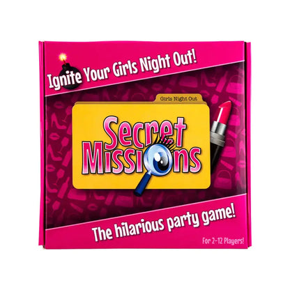 Secret Missions Girlie Nights Game for Ultimate Fun and Intimacy