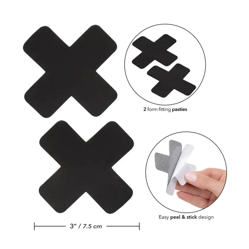 Self-Adhesive Tape Nipple Pasties with Form-Fitting Design