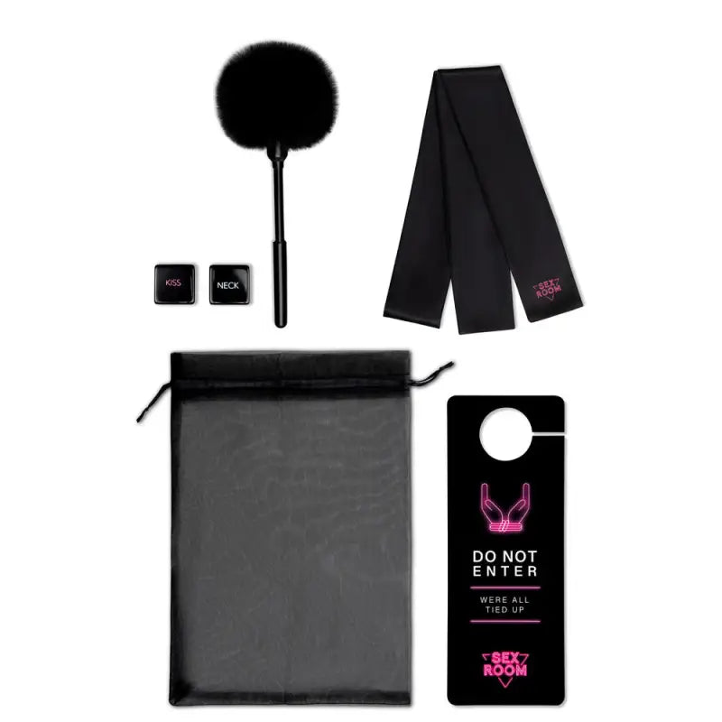 Sex Room Vibe Kit with Erotic Dice and Sensory Play Essentials