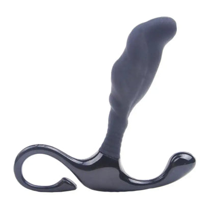 Silicone Prostate Exerciser Black for Enhanced Sensations and Comfort