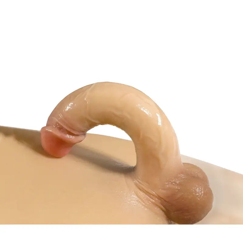 Silky Soft Liquid Silicone Sexy Briefs with Ultra Realistic Penis