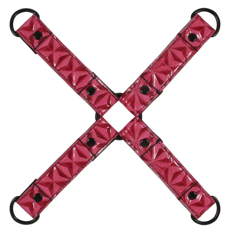 Sinful Bondage Hogtie Pink for Kinky Playtime and Restraint