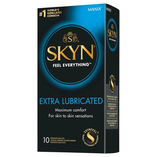 Skyn Latex Free Condoms Extra Lubricated Natural and Regular Options