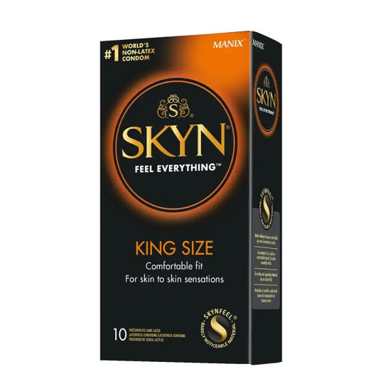 Skyn Latex Free King Size Condoms in Large and X-Large Sizes