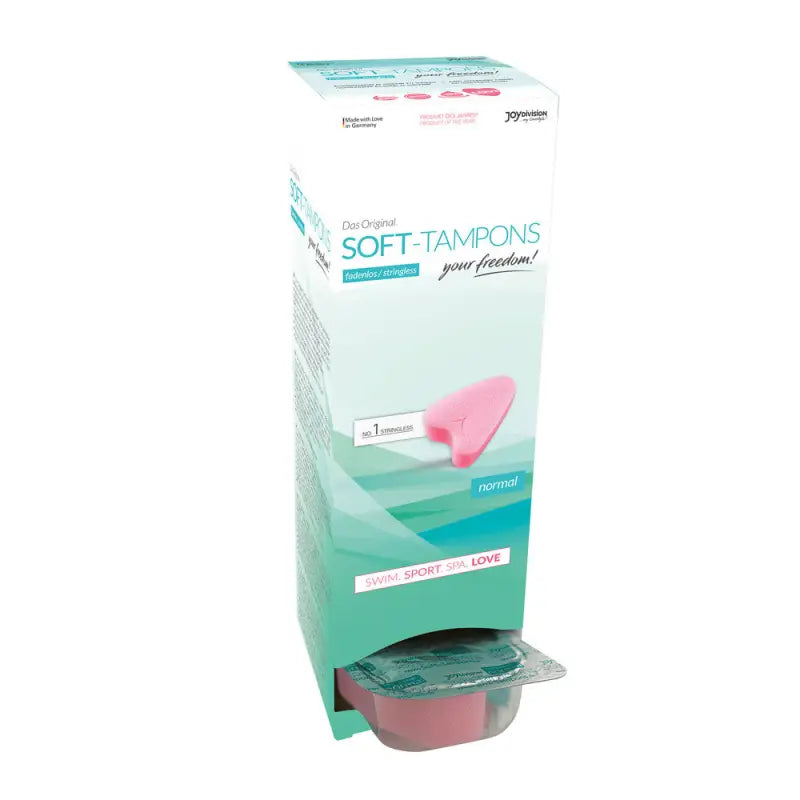 Soft Tampons Normal for Personal Hygiene in Relaxation Zone