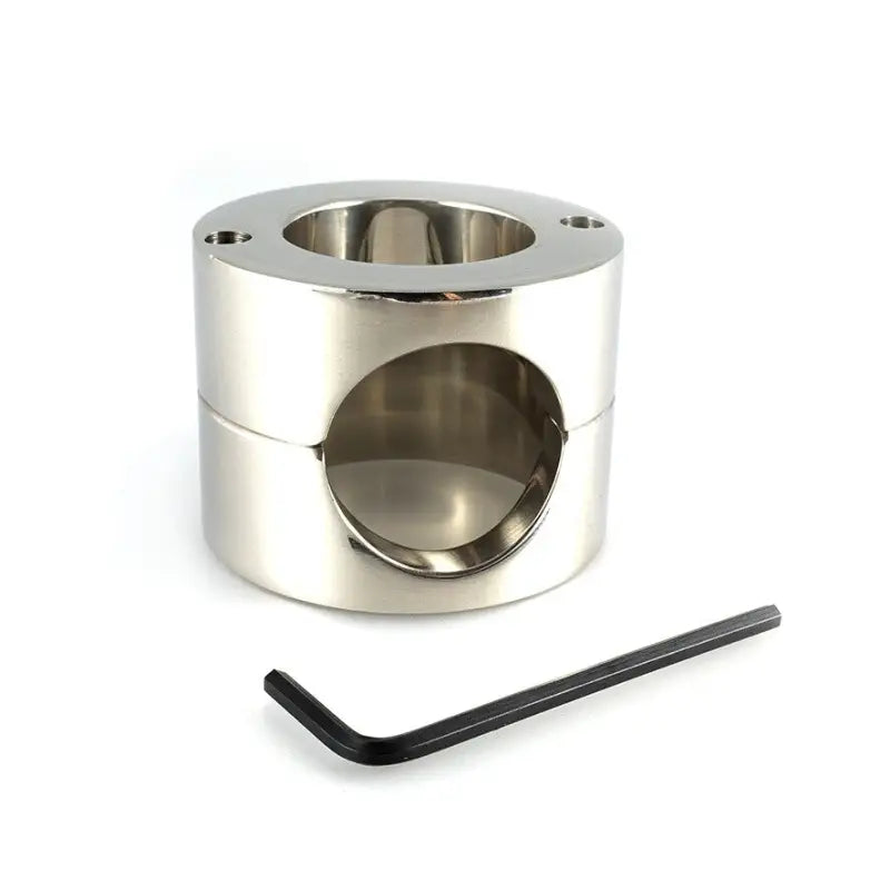 Stainless Steel Ball Stretcher for Enhanced Intimacy