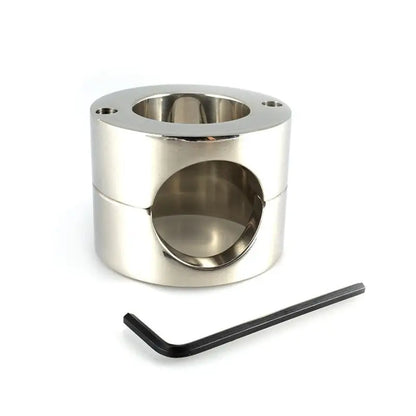 Stainless Steel Ball Stretcher for Enhanced Intimacy