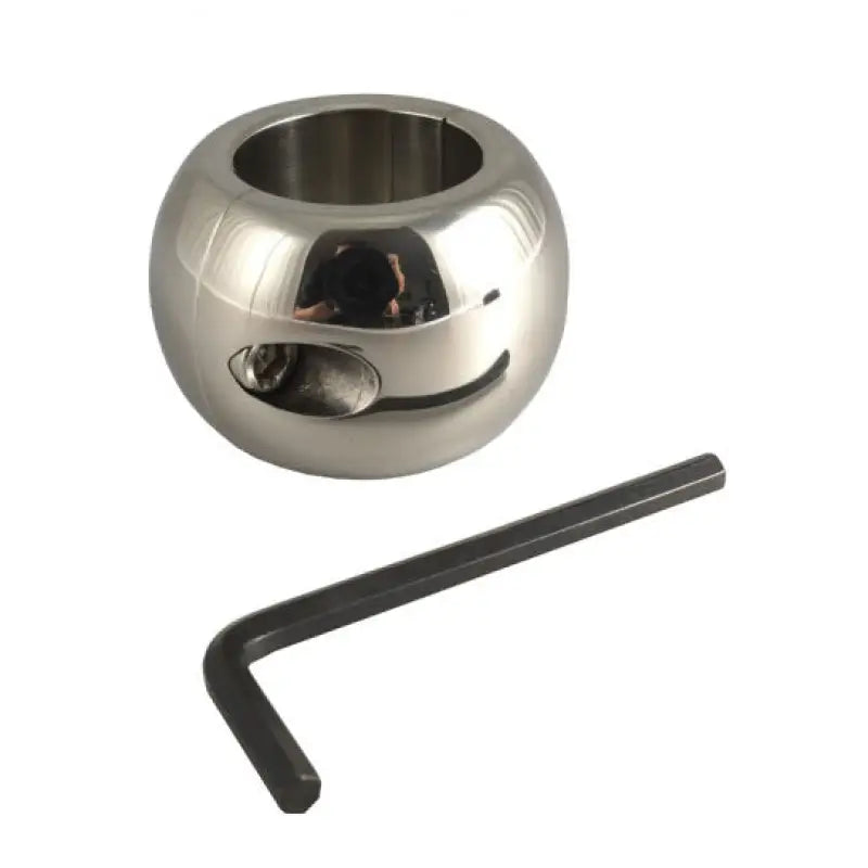 Stainless Steel Ballstretcher for Cock and Ball Bondage
