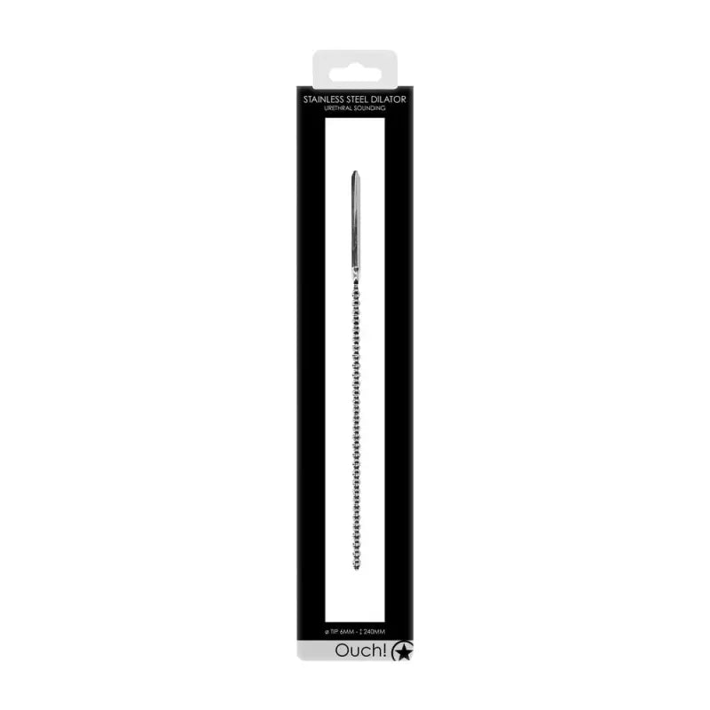 Stainless Steel Bumpy Dilator for Urethral Sounding Practices