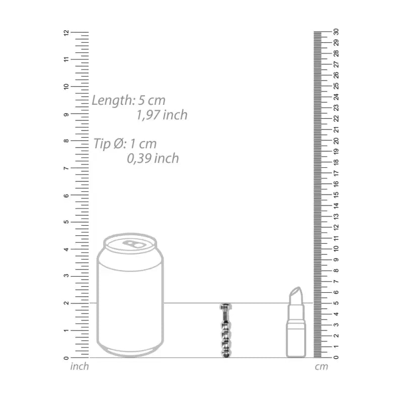 Stainless Steel Ridged Urethral Sounding and Plug Instruments