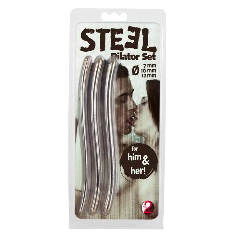 Steel Dilators Set for Enhanced Sensual Experiences