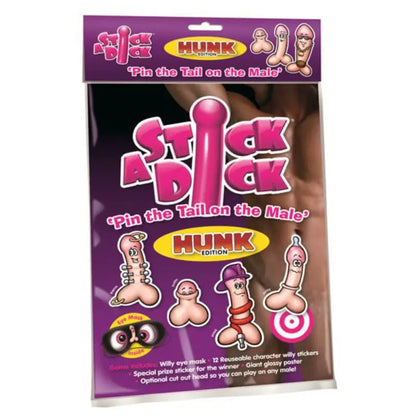 Stick A Dick Pin The Tail On The Male Party Game for Hen and Stag Nights