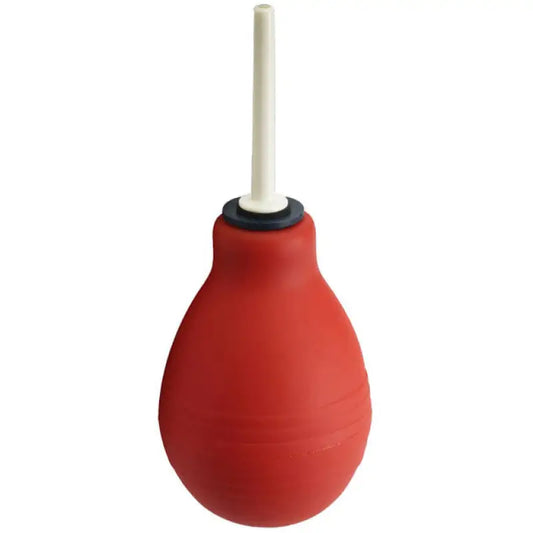 Stream Red Enema Bulb for Personal Hygiene and Relaxation Zone
