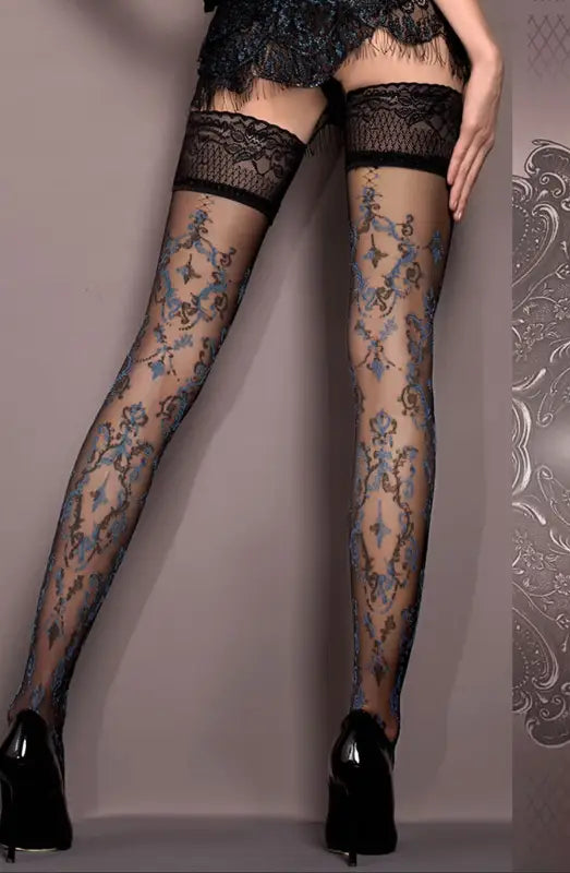 Stunning Hold Ups Nero with Striking Pattern for Ultimate Luxury