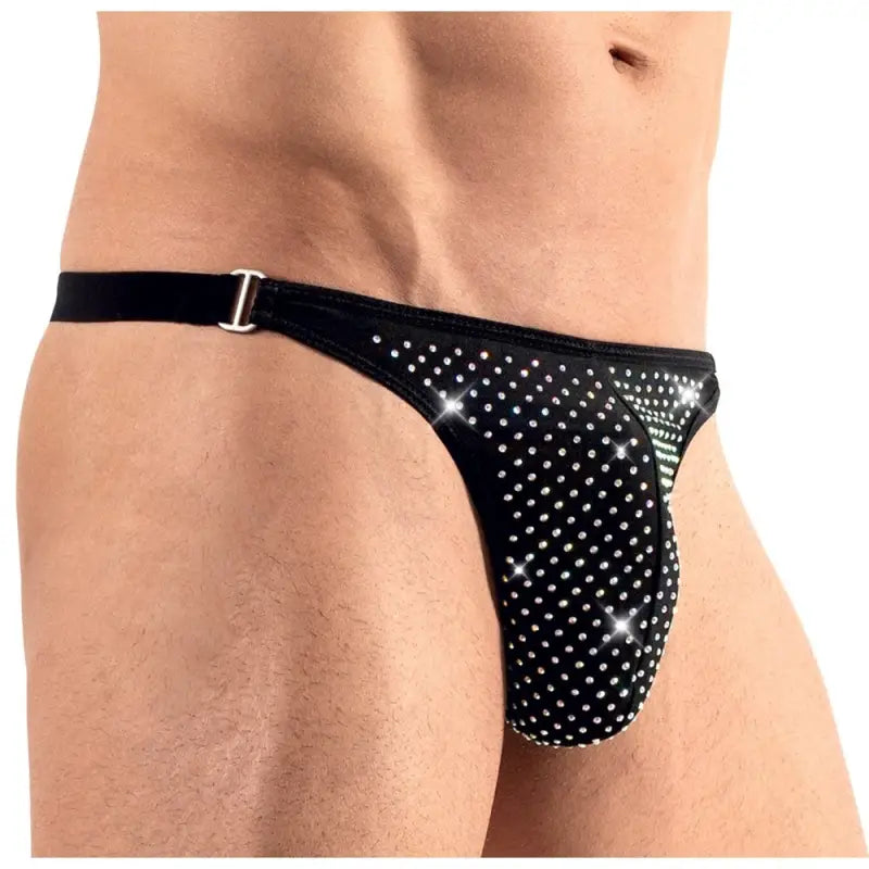 Svenjoyment String with Sparkly Rhinestones for Extreme Comfort