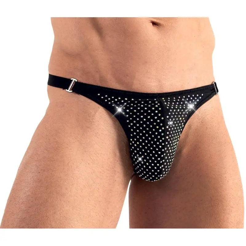 Svenjoyment String with Sparkly Rhinestones for Extreme Comfort