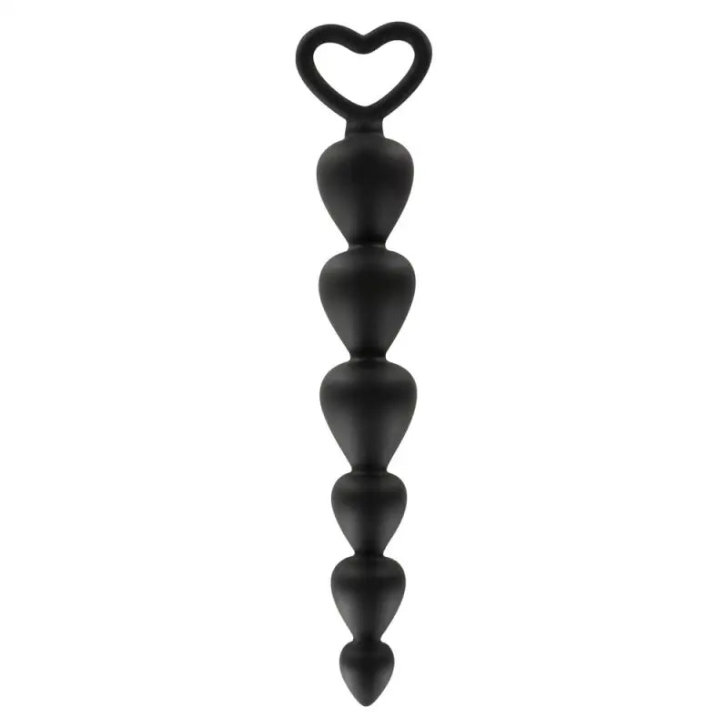 Toyjoy Anal Play Black Beads Anal Chain for Enhanced Sensation