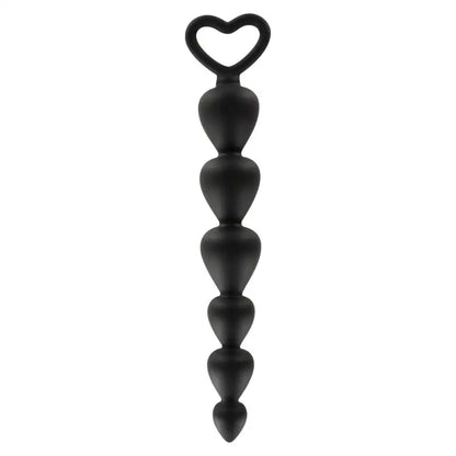 Toyjoy Anal Play Black Beads Anal Chain for Enhanced Sensation