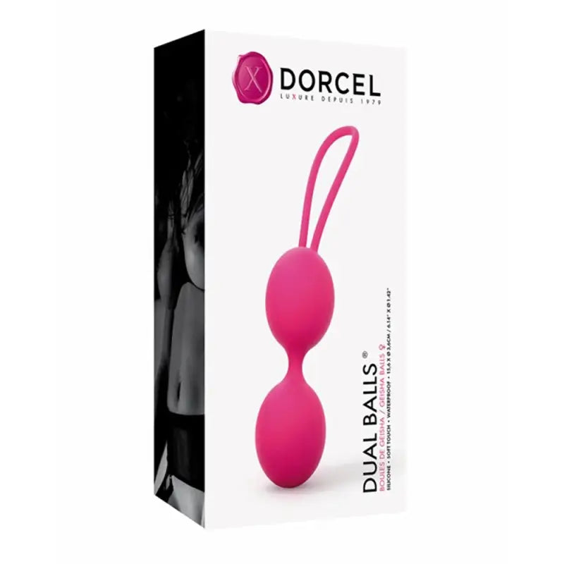 Unleash Pleasure with Dorcel Soft Touch Geisha Dual Balls Pink