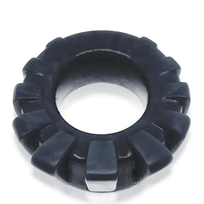 Unleash Pleasure with Oxballs Cock Lug Pure Platinum Silicone Ring