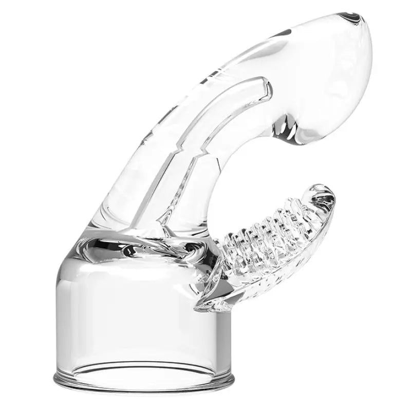 Unleash Pleasure with Power Head Dual Stimulation Wand Attachment