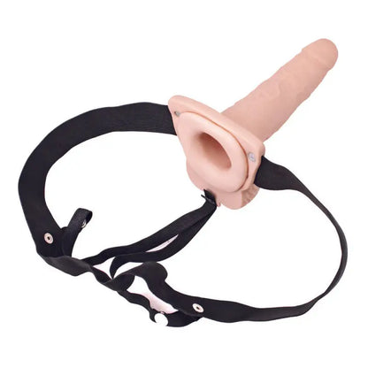 Unleash Pleasure with the Erection Assistant Hollow Vibrating Strap