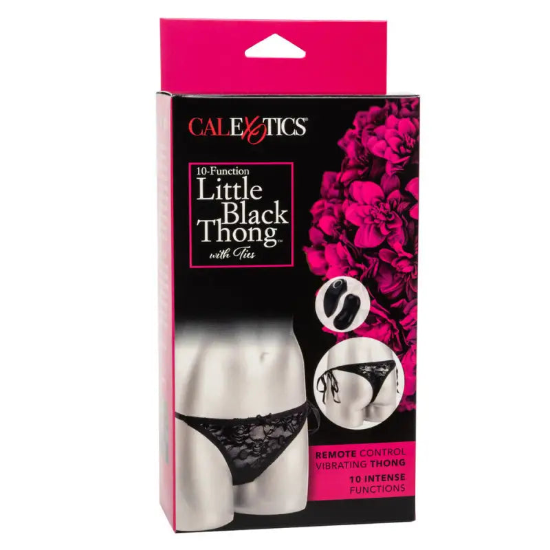Unlock Pleasure with the 10 Function Remote Control Thong and Satin Ties