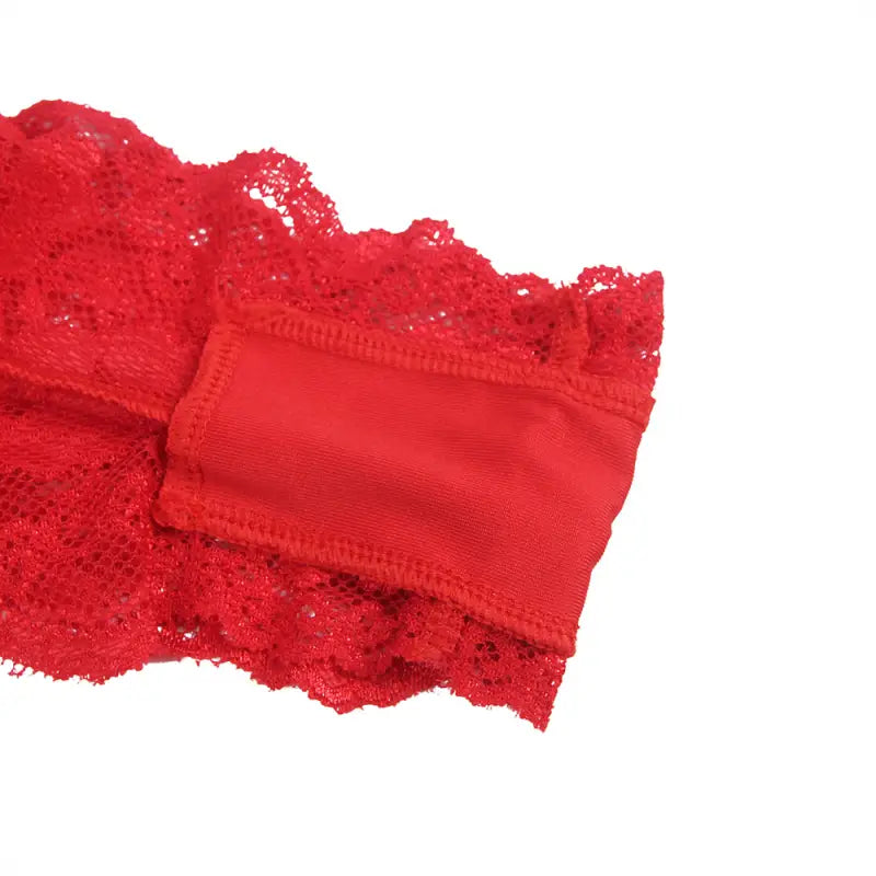 Unwrap Desire with the YX874Q Christmas Sexy Halter Neck Teddy