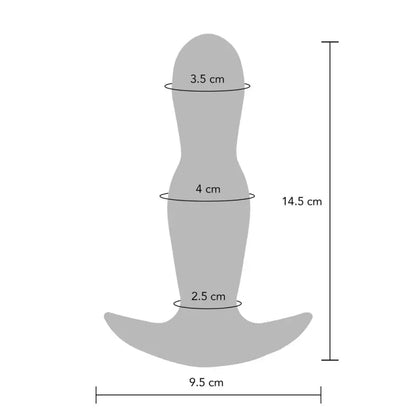 Vibrating Buttplug from the ToyJoy Buttocks Collection