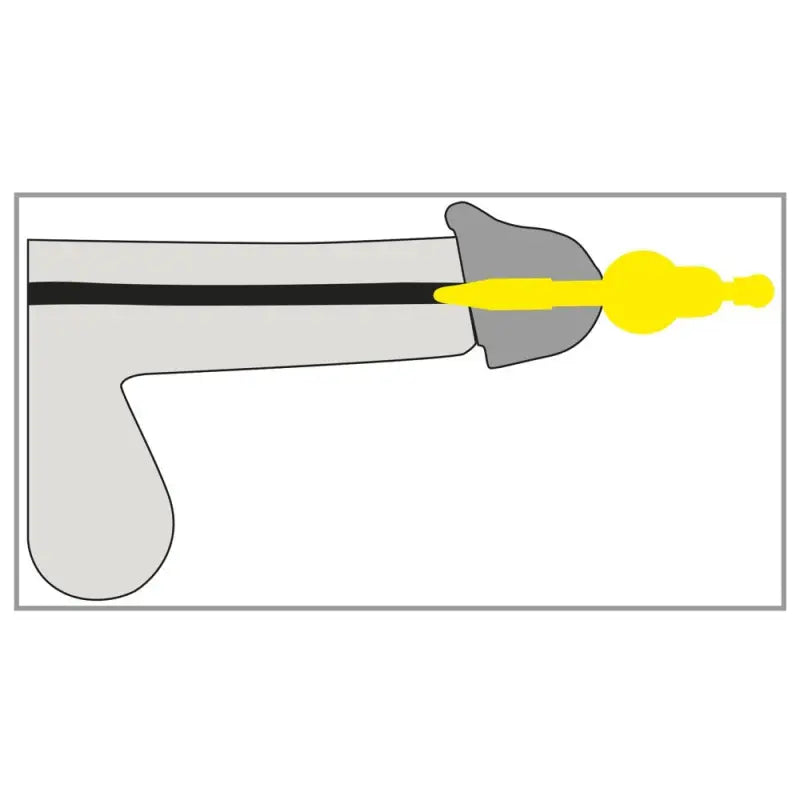 Vibrating Penis Plug with Convenient Vibration and Batteries Included