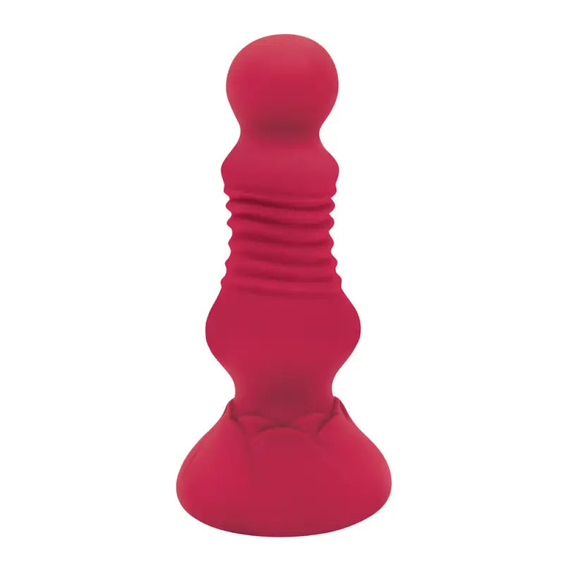 Vibrating Rosebud Butt Plug for Thrilling Anal Pleasure