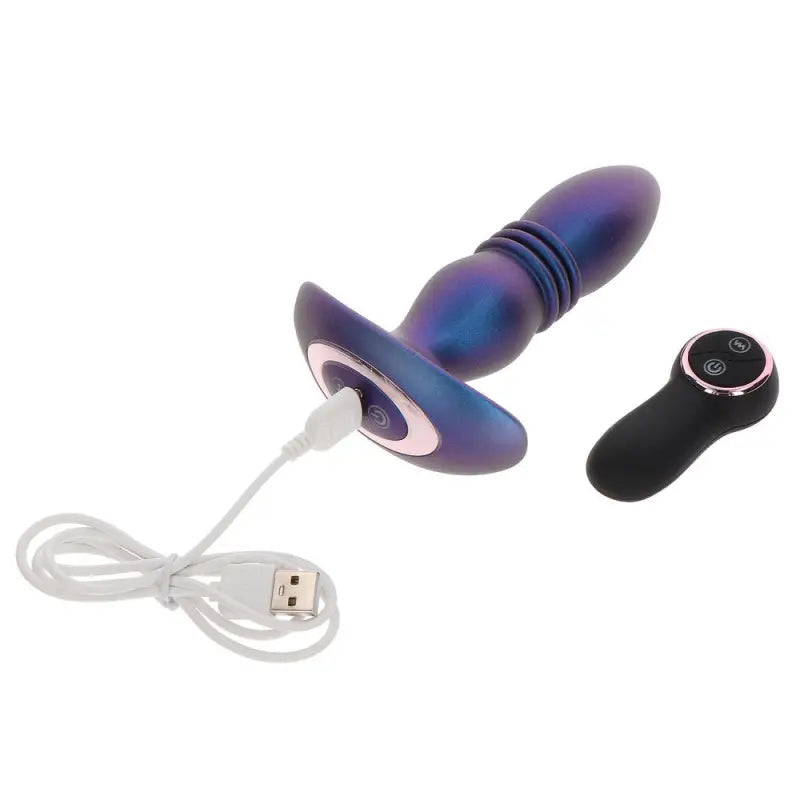 Vibrating Thrusting Buttplug for Enhanced Toyjoy Buttocks Pleasure