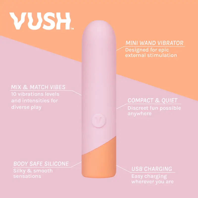 Vush - Peachy Bullet Massager 